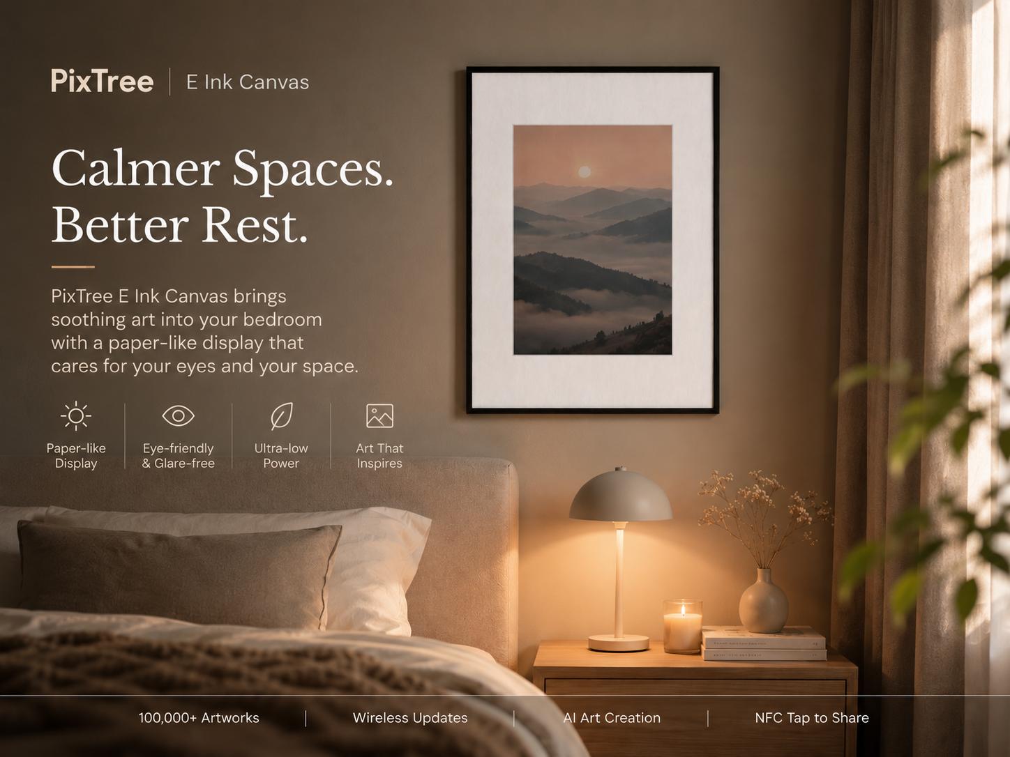 How PixTree Makes Bedroom Wall Decor Feel More Relaxing